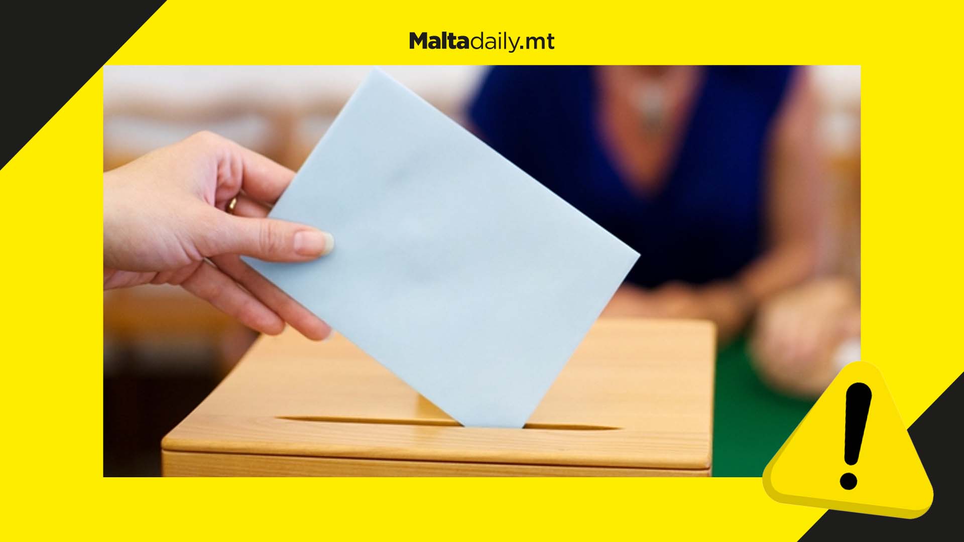 Vote documents collectible from local police station as from Wednesday