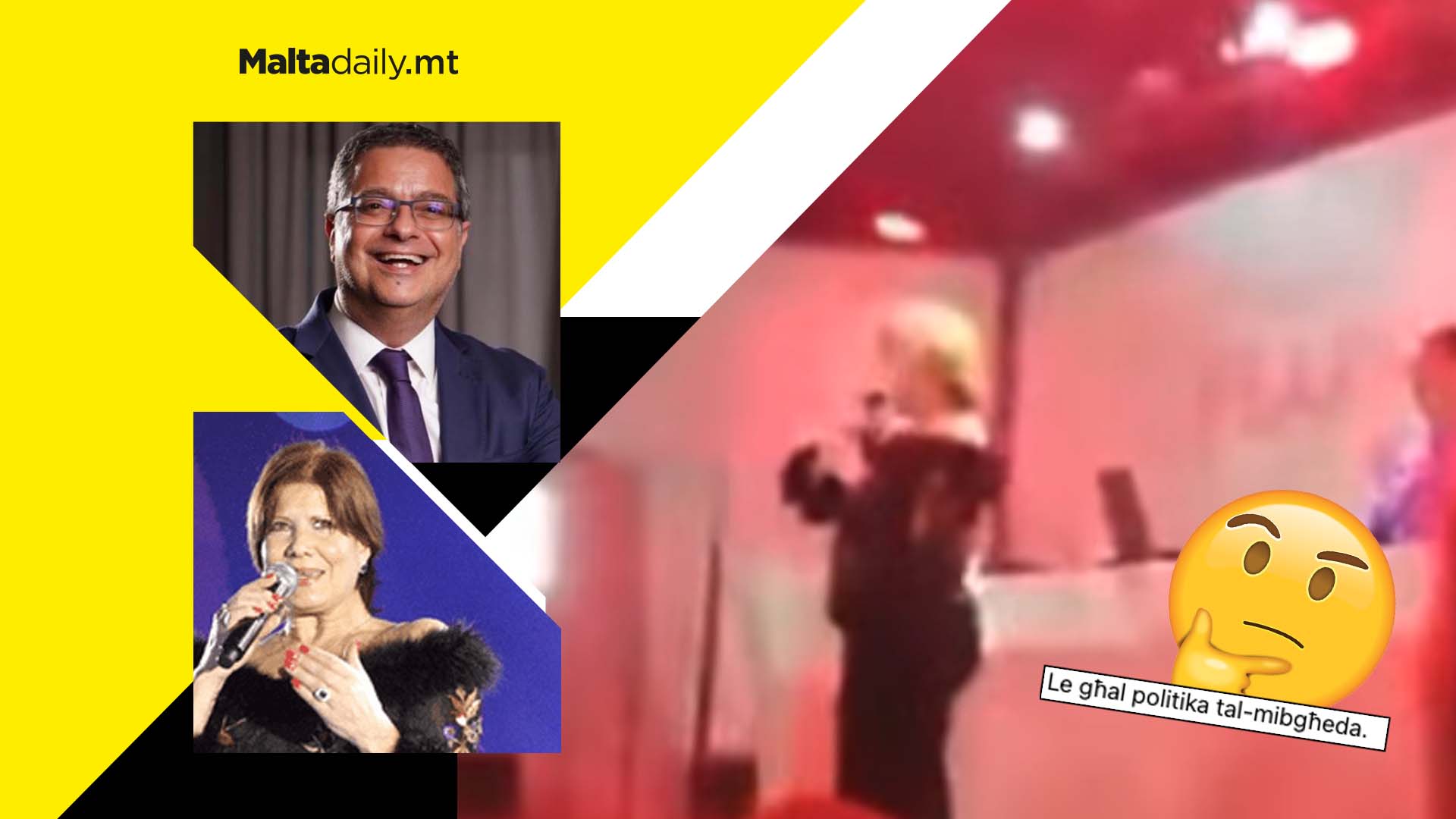 Adrian Delia hits back at Mary Spiteri’s political rally comments