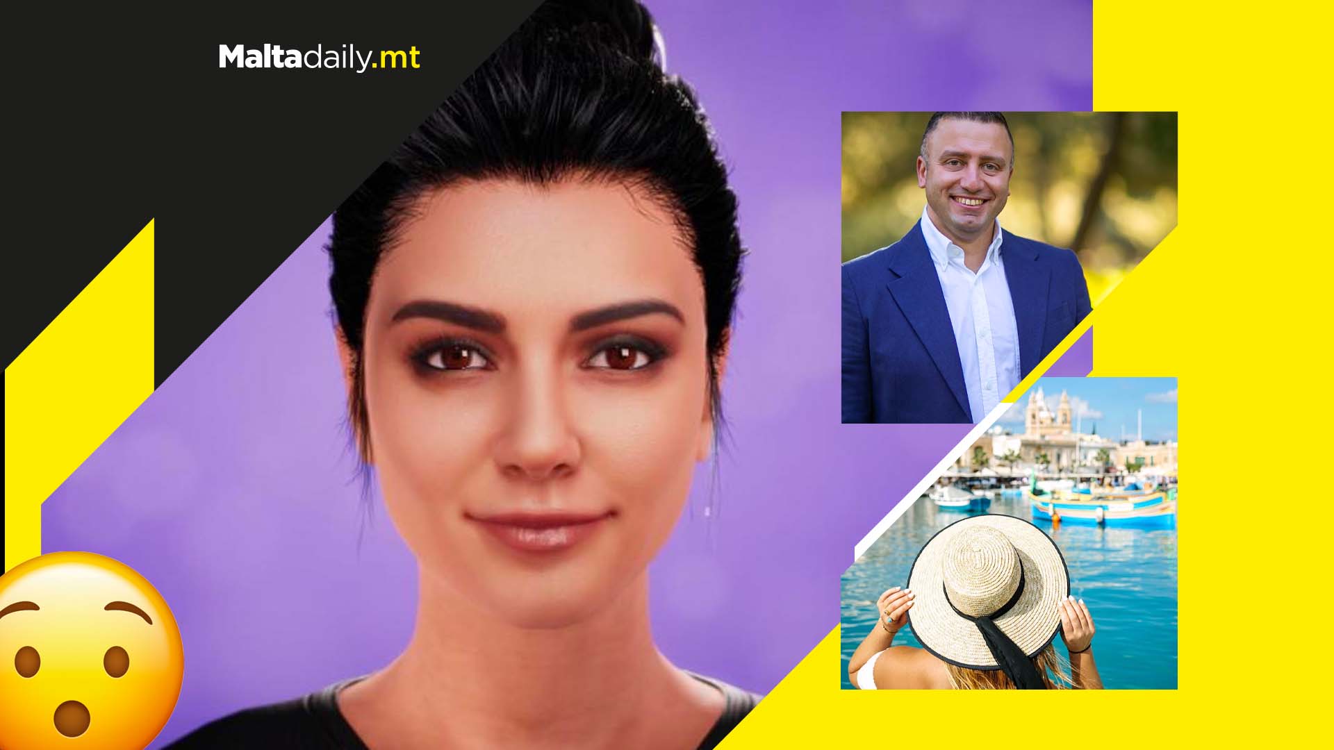 Realistic virtual citizen ‘Marija’ will help tourists learn about Malta
