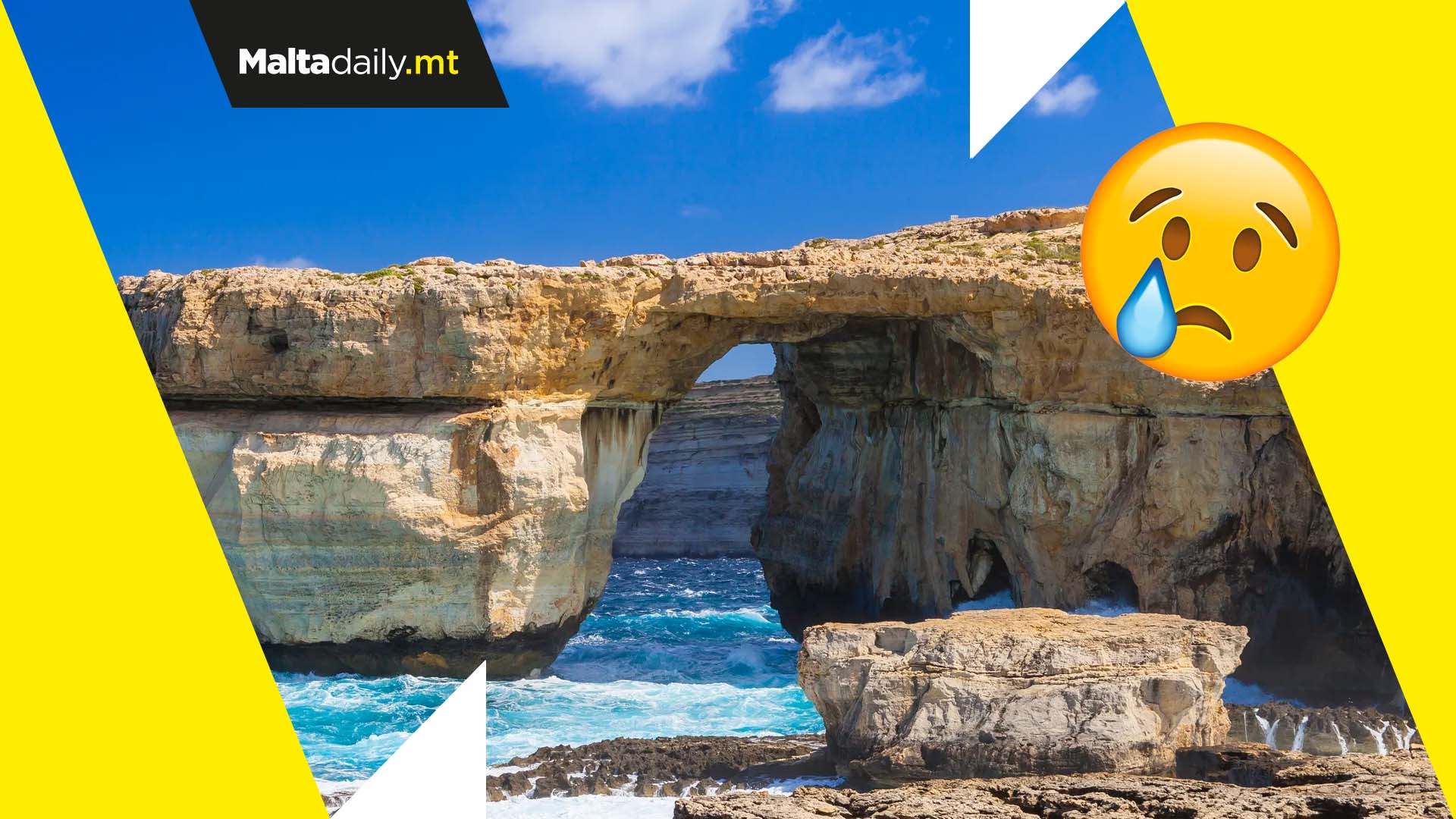 5 year anniversary of the collapse of the famous Azure Window