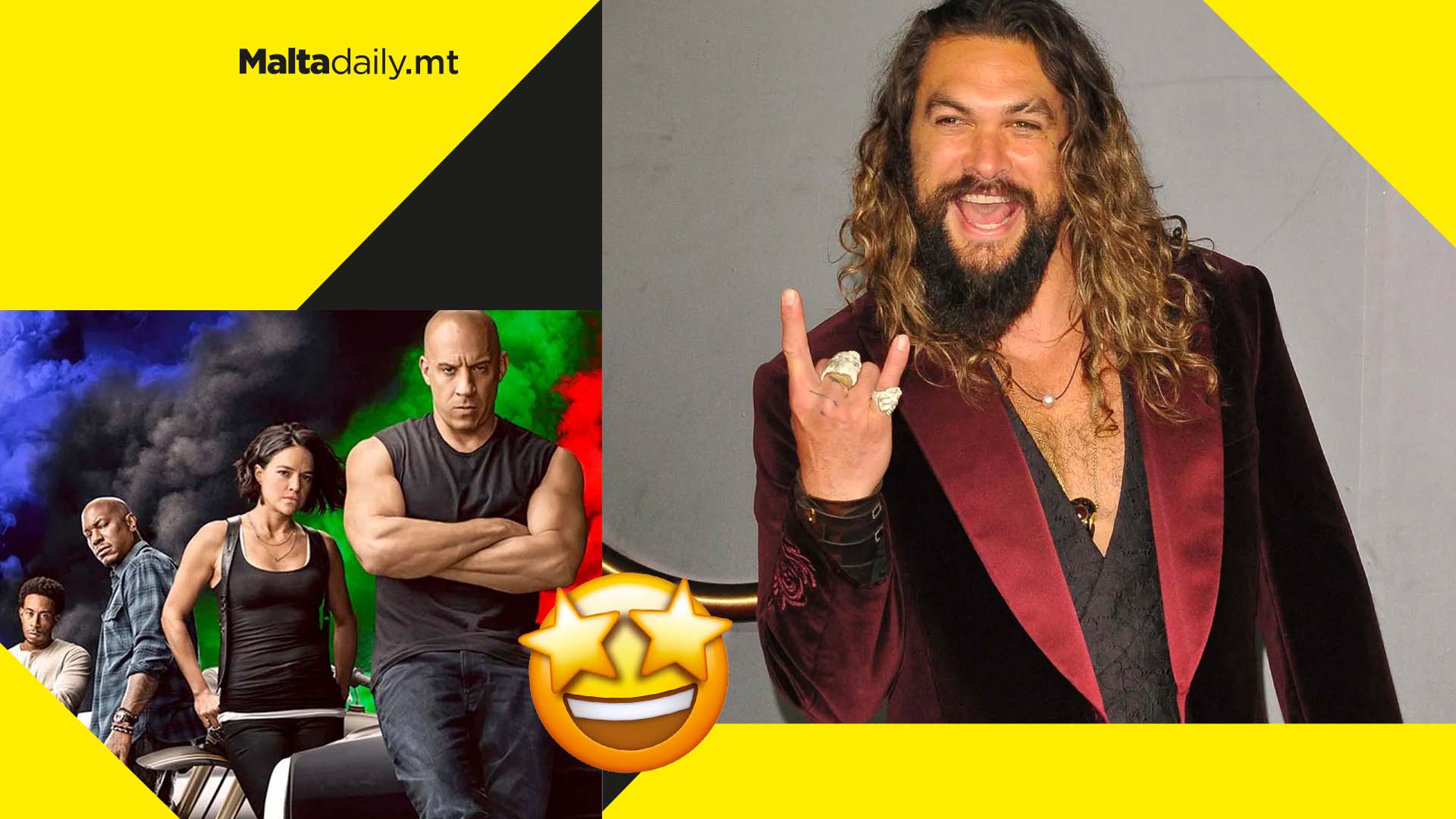 Jason Momoa will play the villain in final Fast & Furious movie