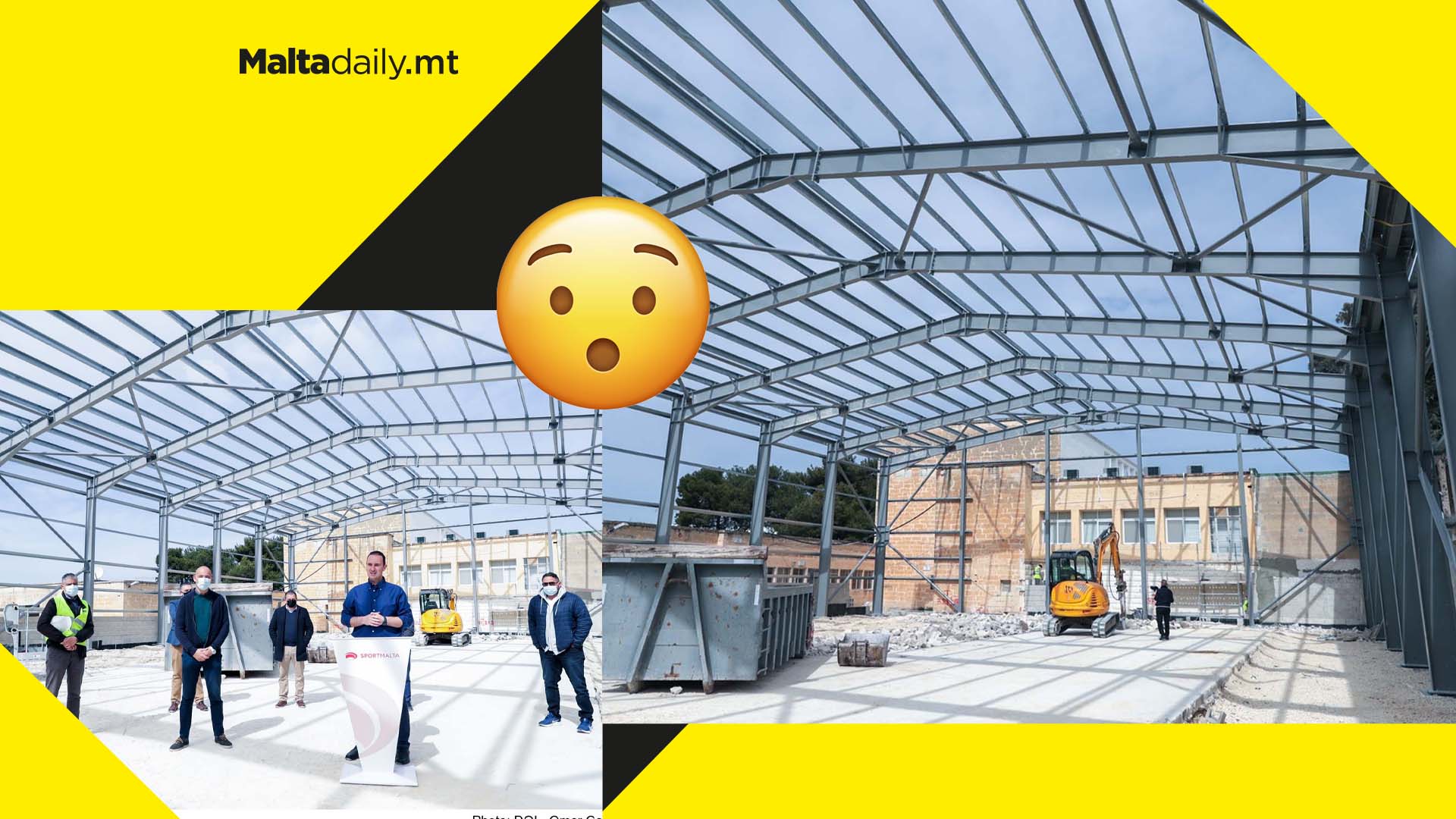 €2 million investment into new handball pavilion