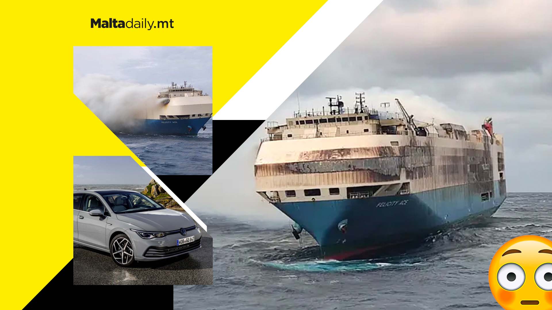 Cargo ship carrying 4000 luxury cars sinks into Atlantic