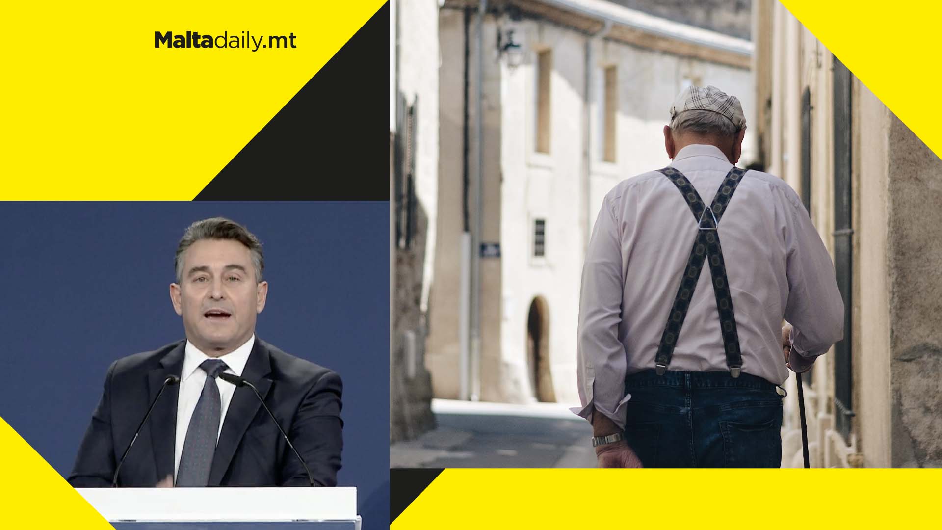 Minimum wage-level pensions & financial backing for persons with a disability, PN proposes