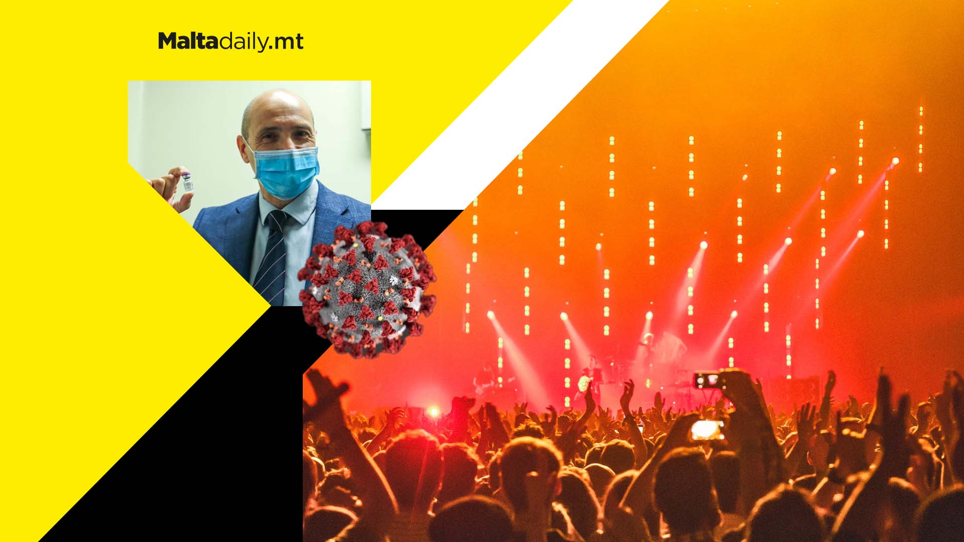 Outside standing events with no restrictions allowed as of 11th April