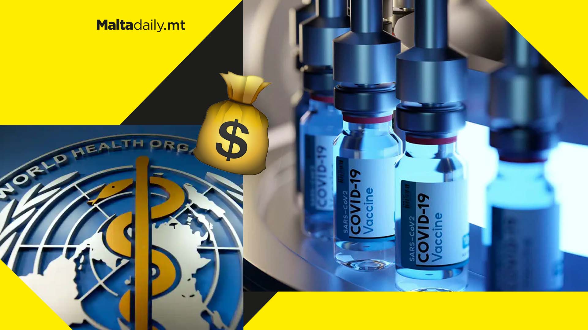 Rich countries urged to pay $16 billion up front for WHO’s COVID plan