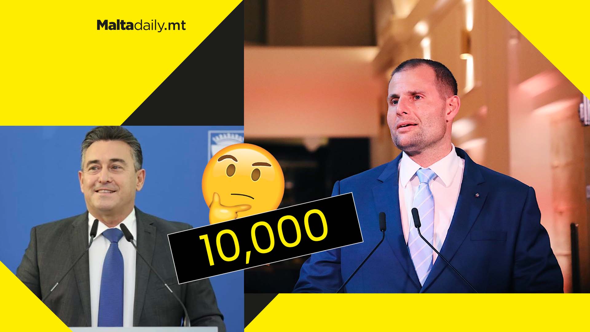 Gap between parties cut by 10,000 but Labour still in the lead