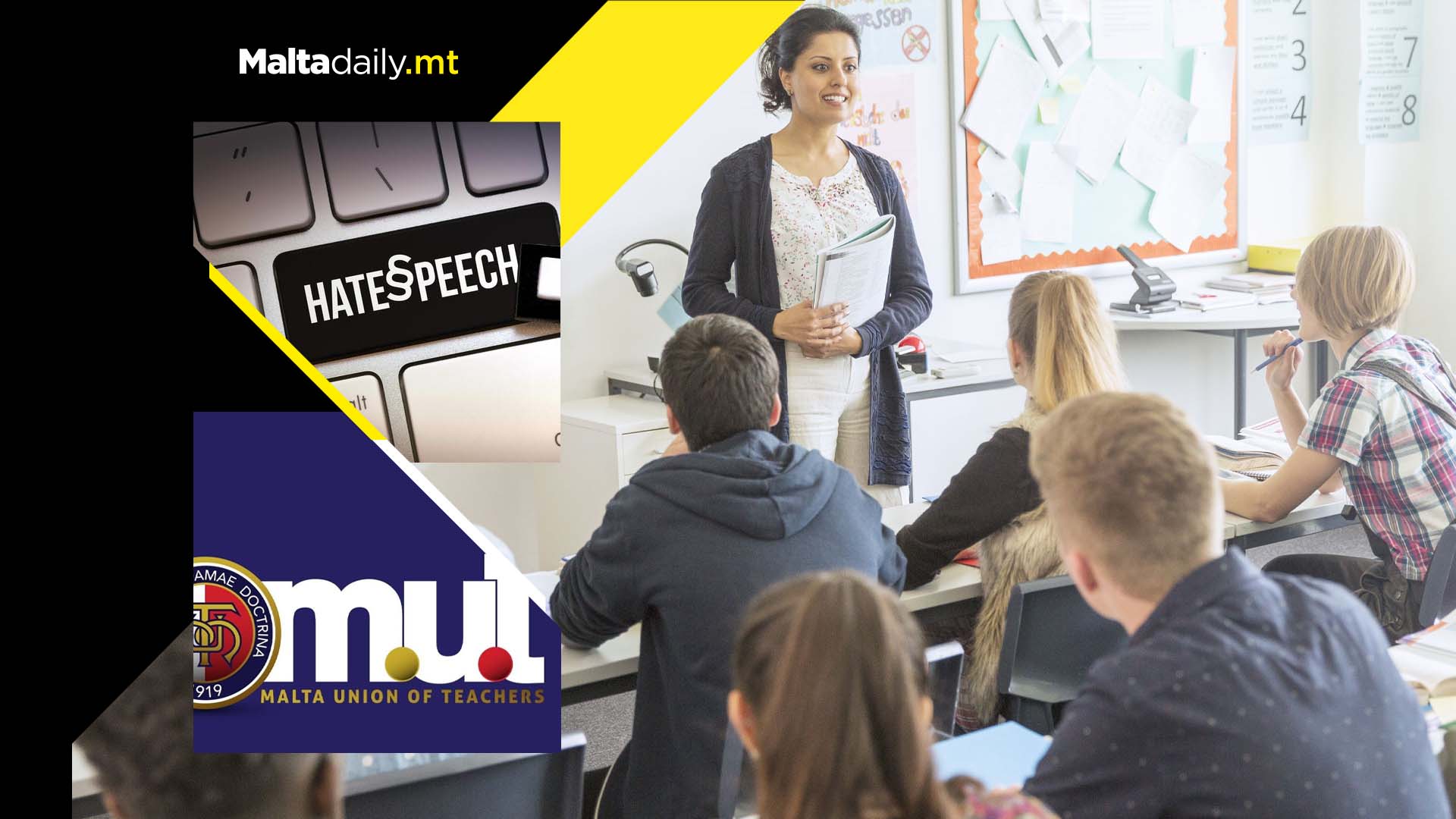 Police report filed by union over hate speech against educators