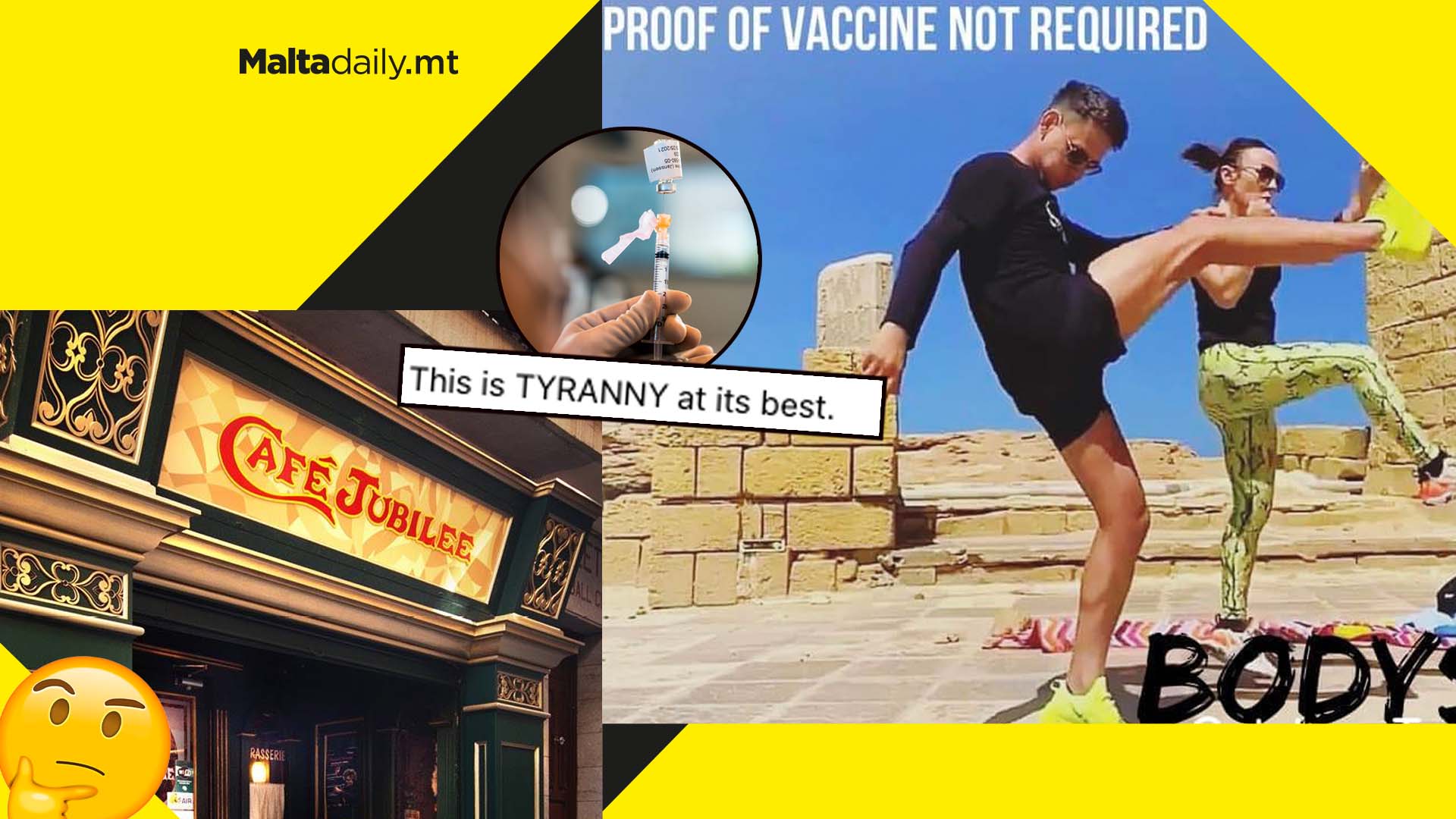 Restaurant owner and gym slam new COVID booster restrictions