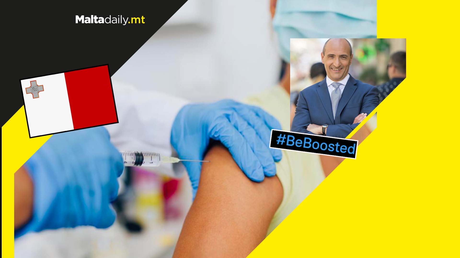 Malta with the highest booster shot rollout and lowest hospitalisations in EU