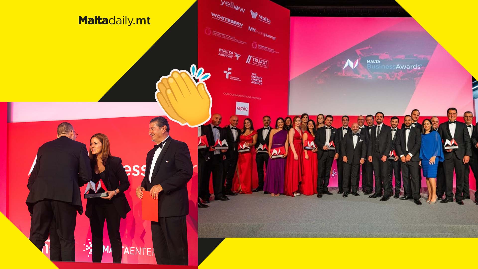 Winners of the 2022 Malta Business Awards Revealed