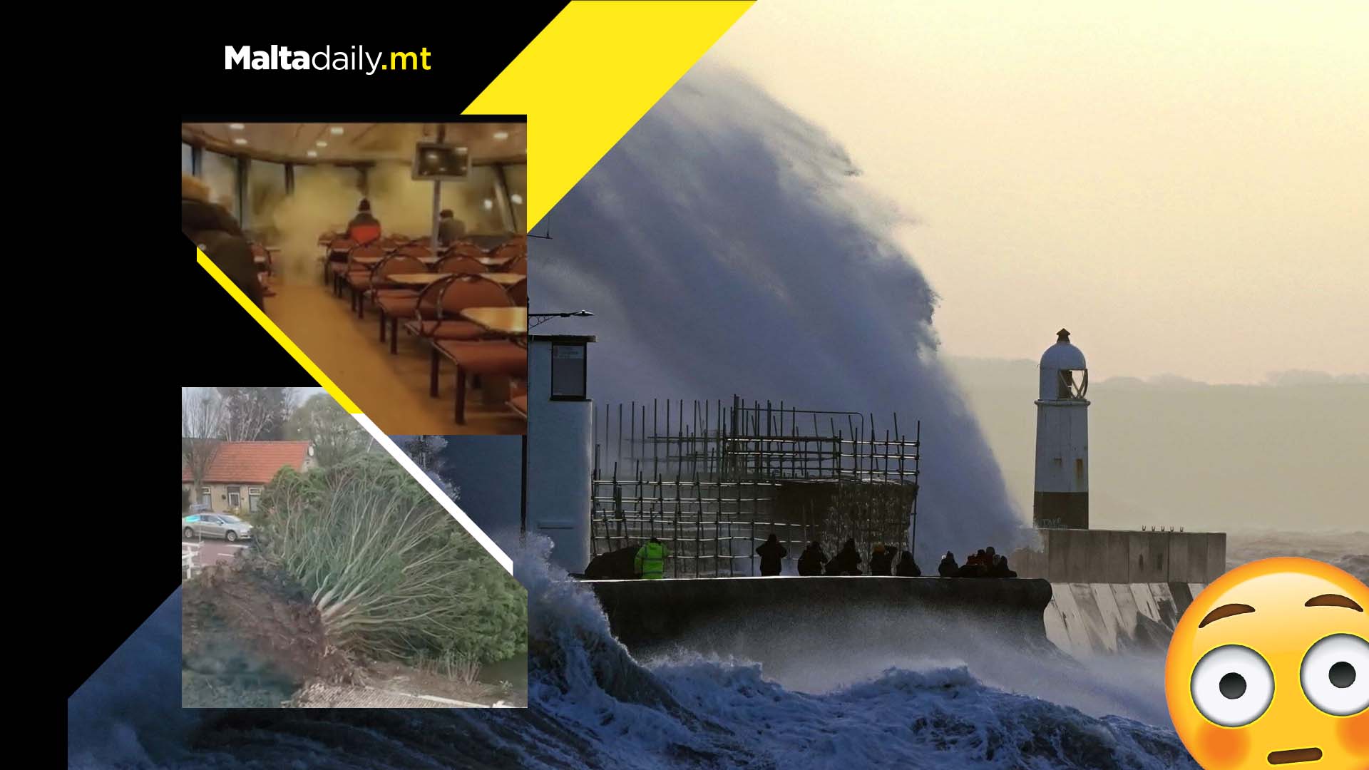 WATCH: At least 8 dead as Storm Eunice rips through most of Europe