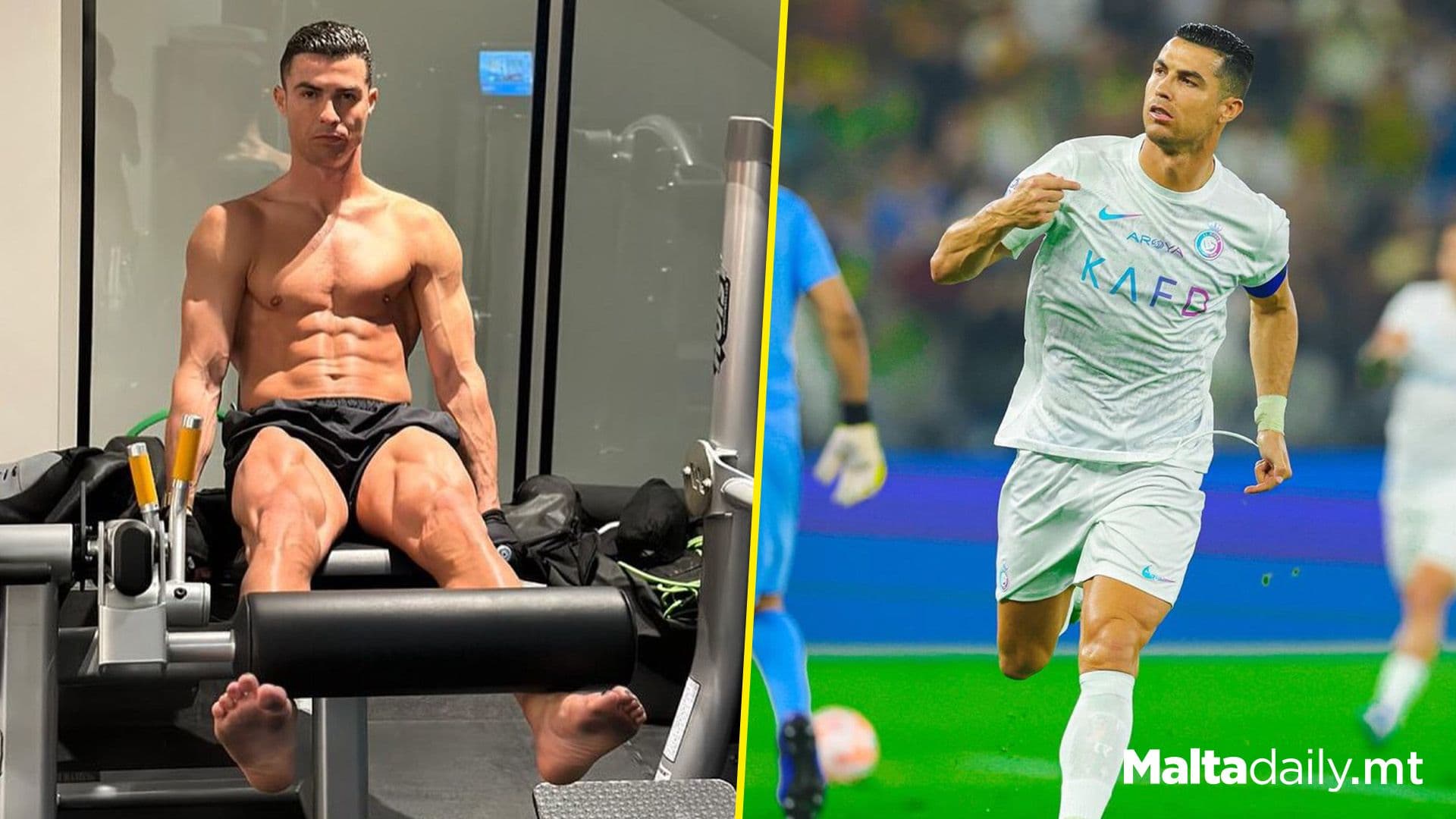 Cristiano Ronaldo Breaks the Internet Again: Unveils Remarkable Physique at 39