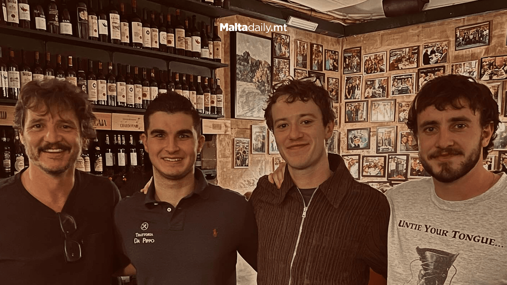 Pedro Pascal Returns to Malta, Joined by Paul Mescal and Joseph Quinn