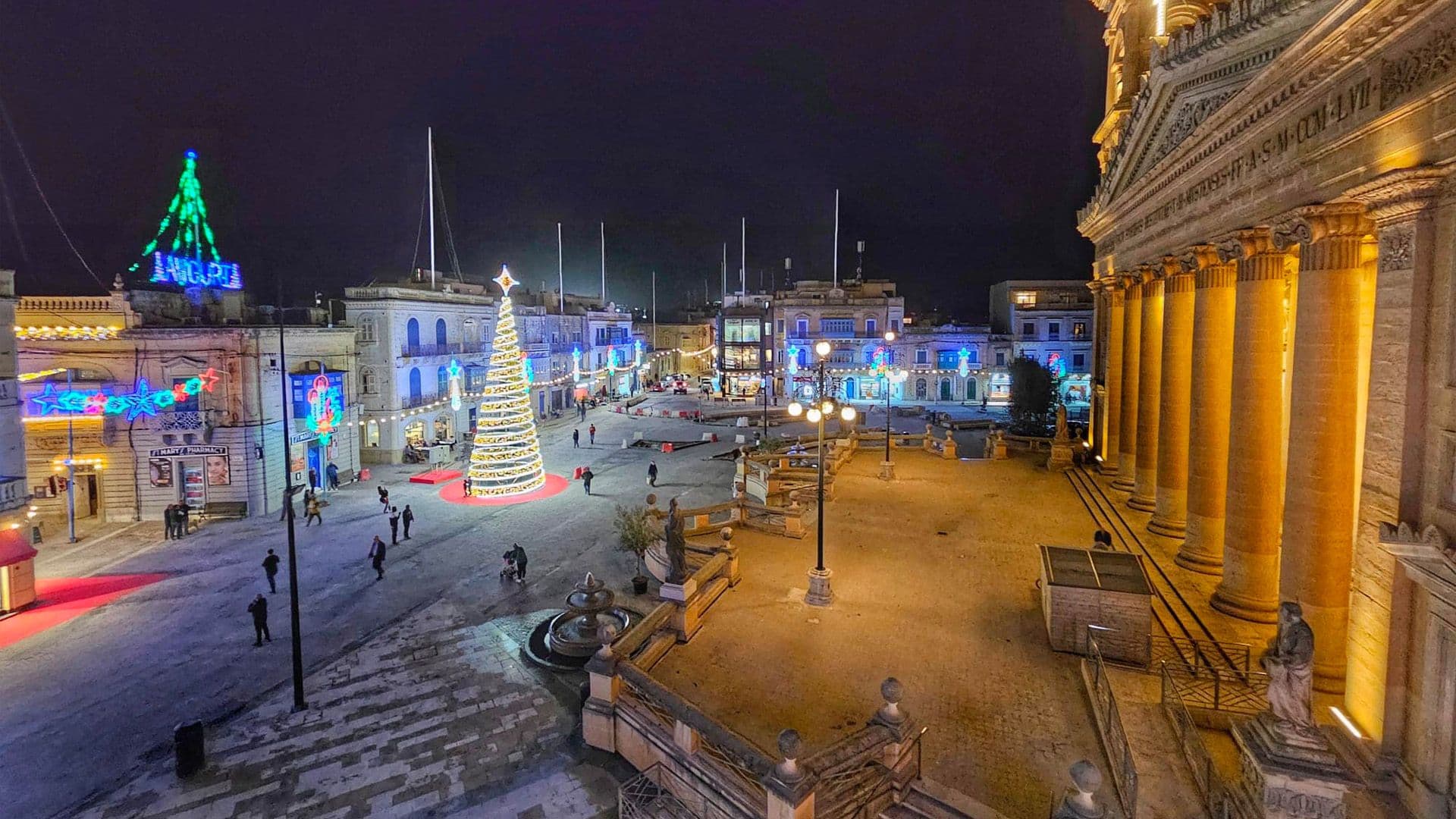 Here’s What Mosta’s Newly-Pedestrianised Square Looks Like