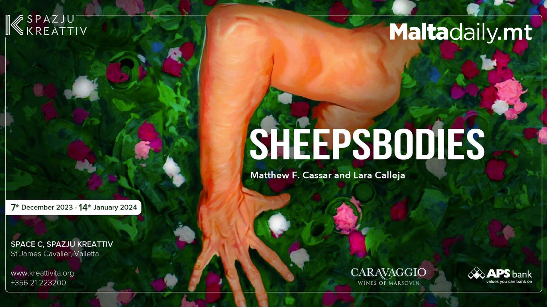 Sheepsbodies Art Exhibition At Spazju Kreattiv