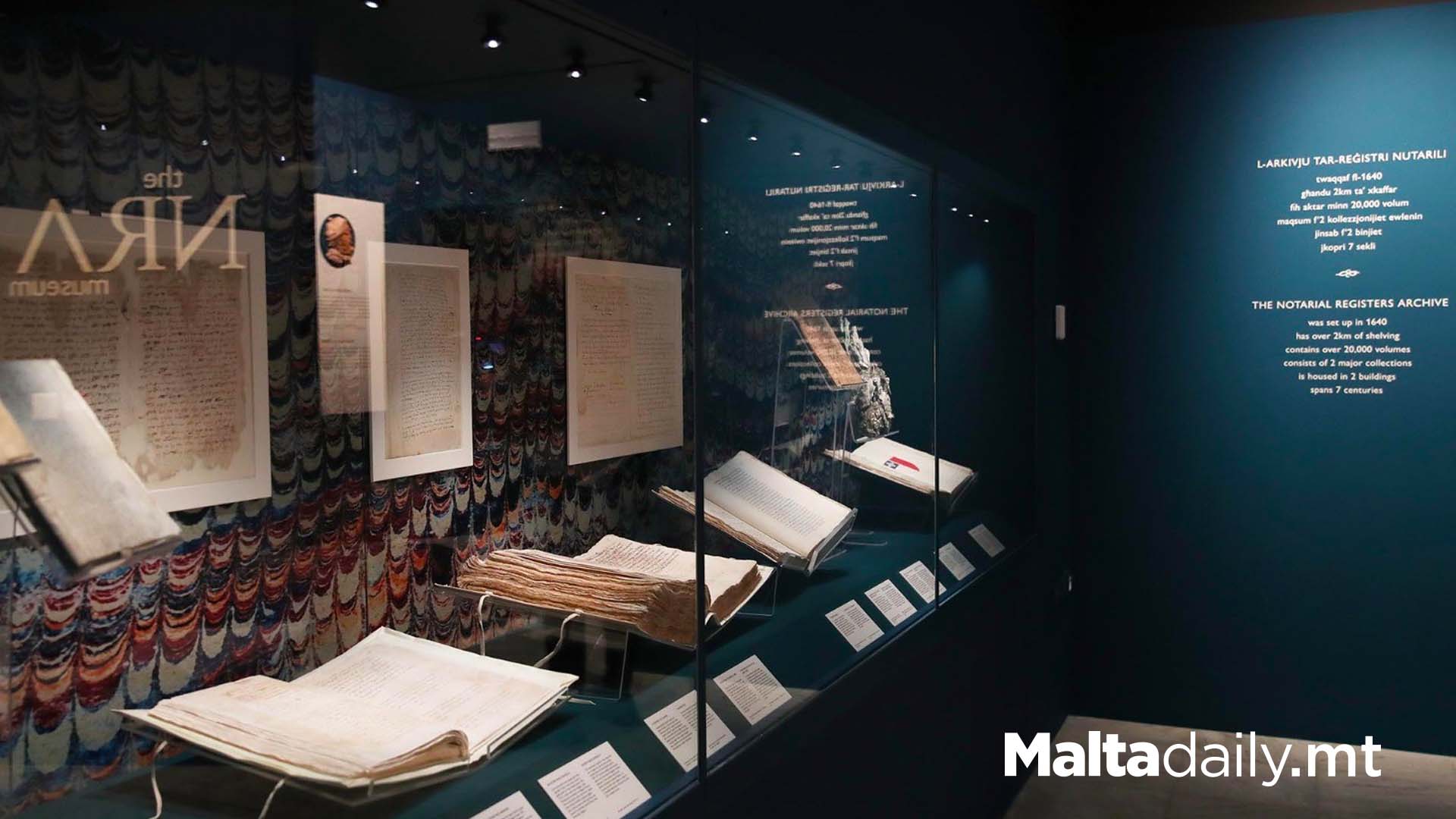 Inauguration Of The Notarial Registers Archive