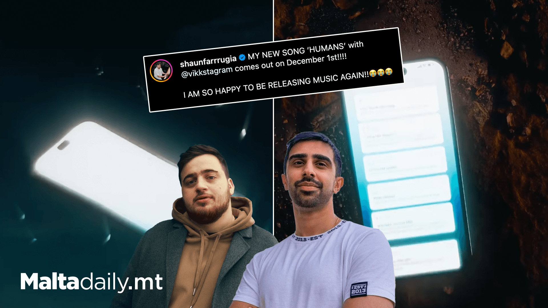 Shaun Farrugia To Release Song With Sidemen’s Vikkstar