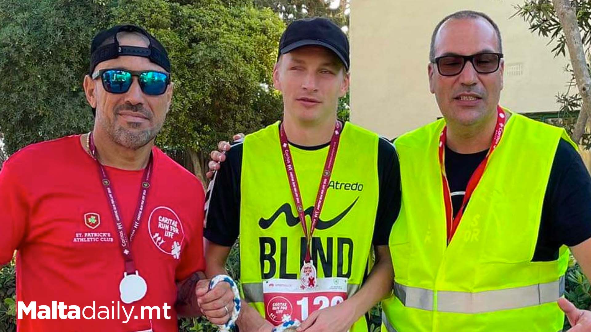 Visually Impaired Athlete Completes 10km Caritas Run For Life