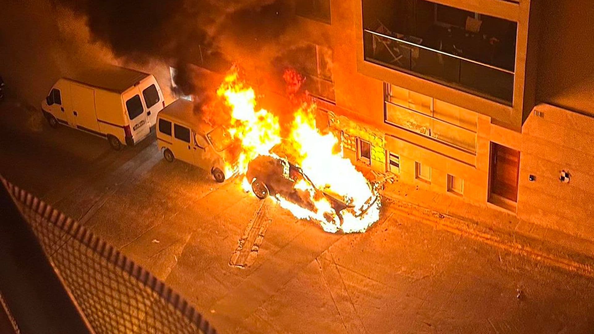 Car Catches Fire in St. Julian’s On Saturday Morning