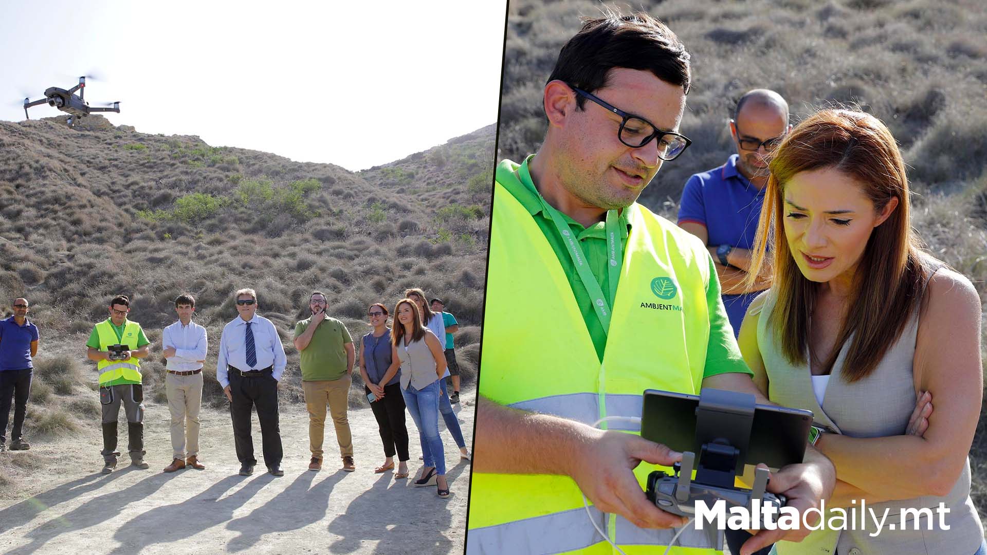 Drones And Ai Help Ambjent Malta Monitor Invasive Alien Species