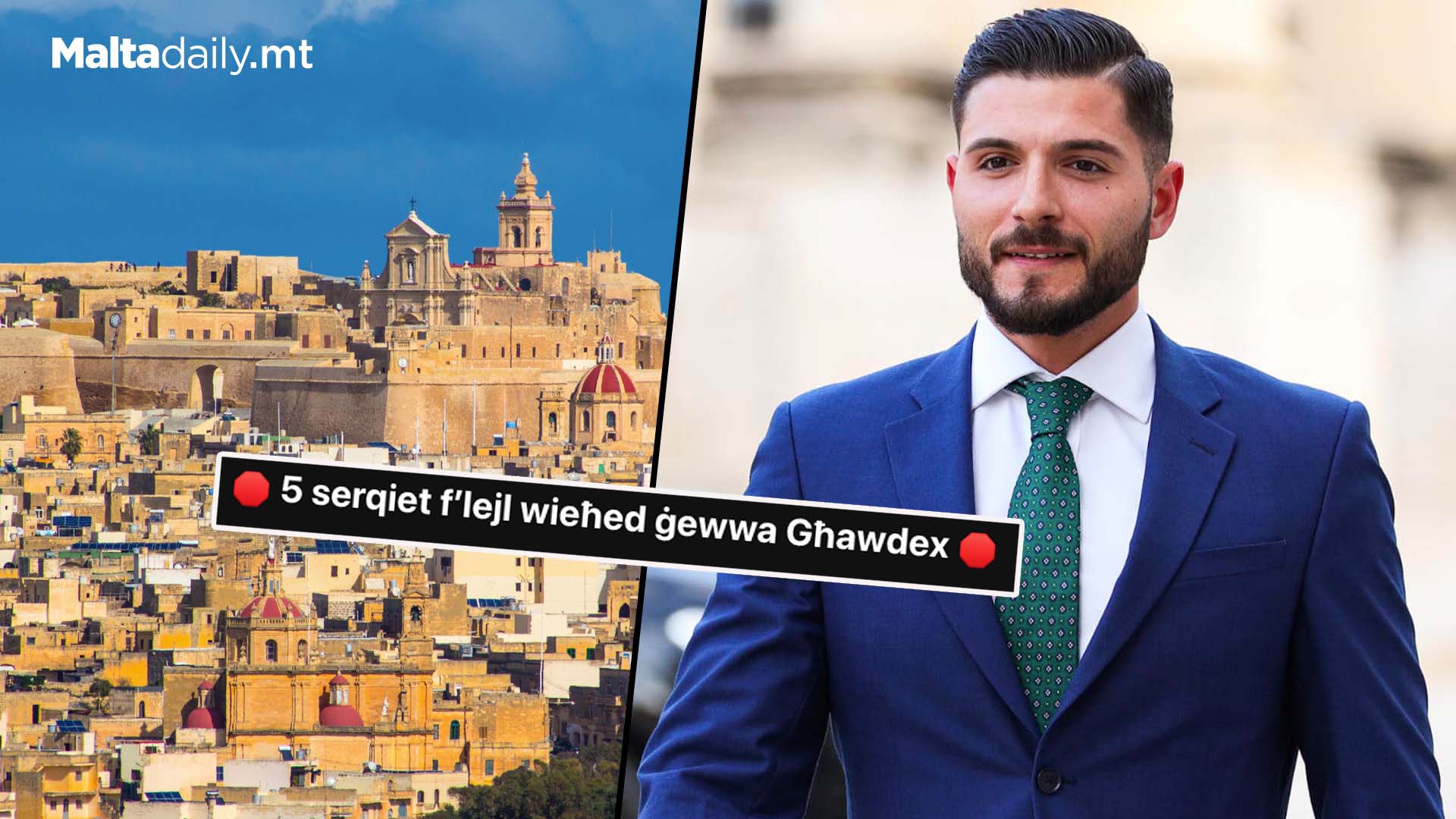 5 Robberies In Gozo In One Night, Alex Borg Alleges