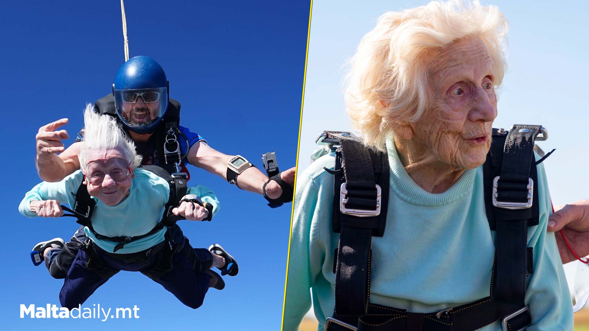 104 Year Old Woman Skydives Before Passing Away Peacefully