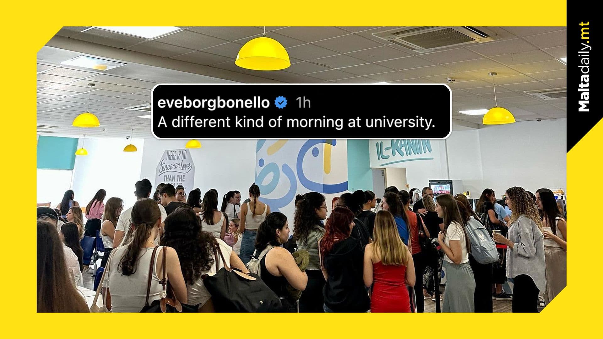 UM Lecturer Takes Students Out for Coffee on First Day