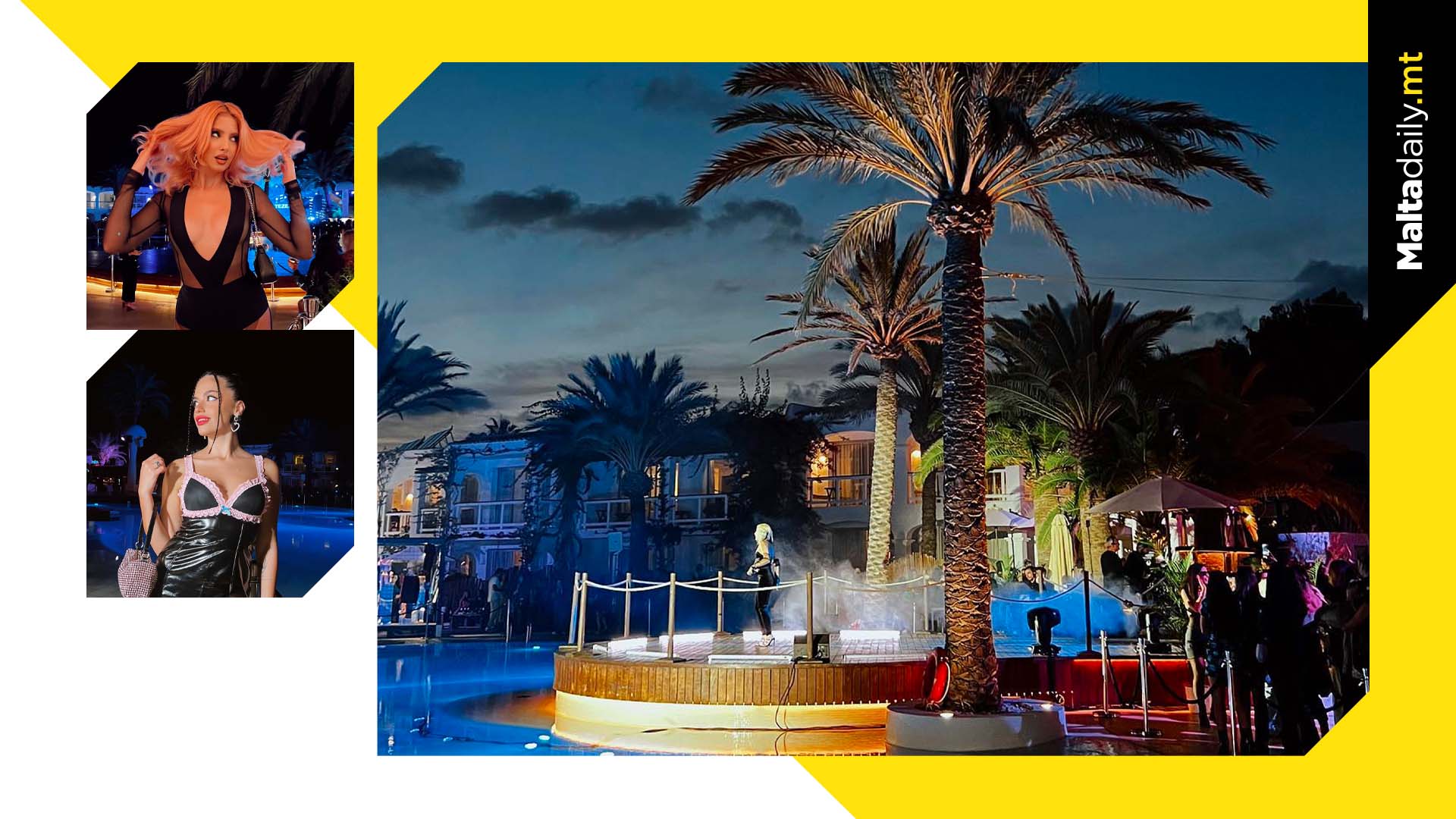 Sarah Zerafa & Gaia Cauchi Celebrate Tezenis 20 Year Anniversary