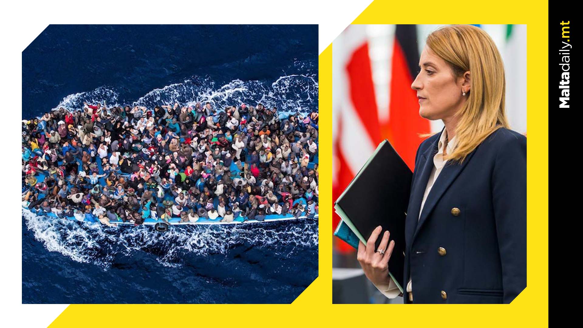 Roberta Metsola Commemorates 2013 Lampedusa Tragedy