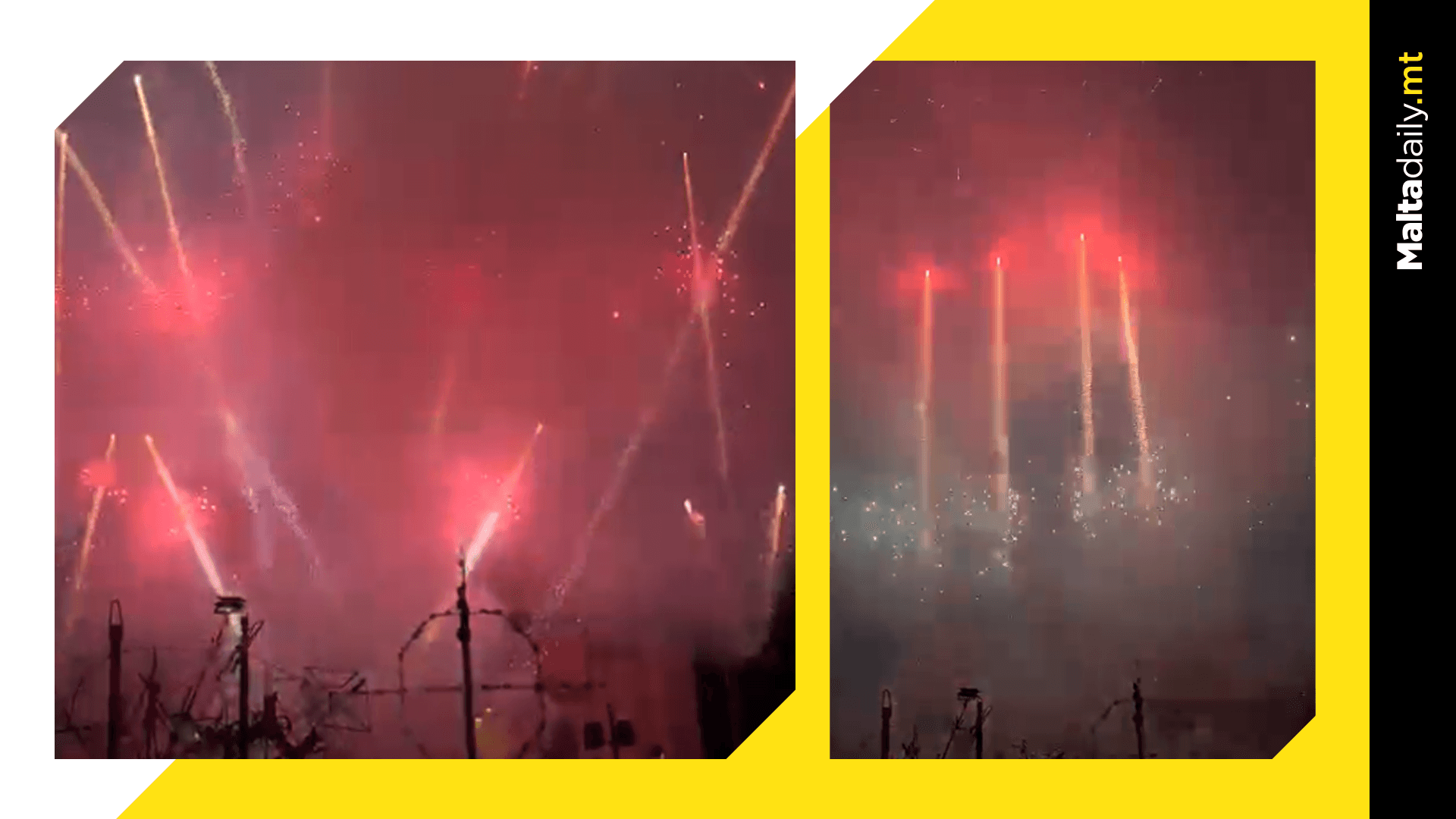 Mellieha Fireworks After Show Postponed Due To Storm
