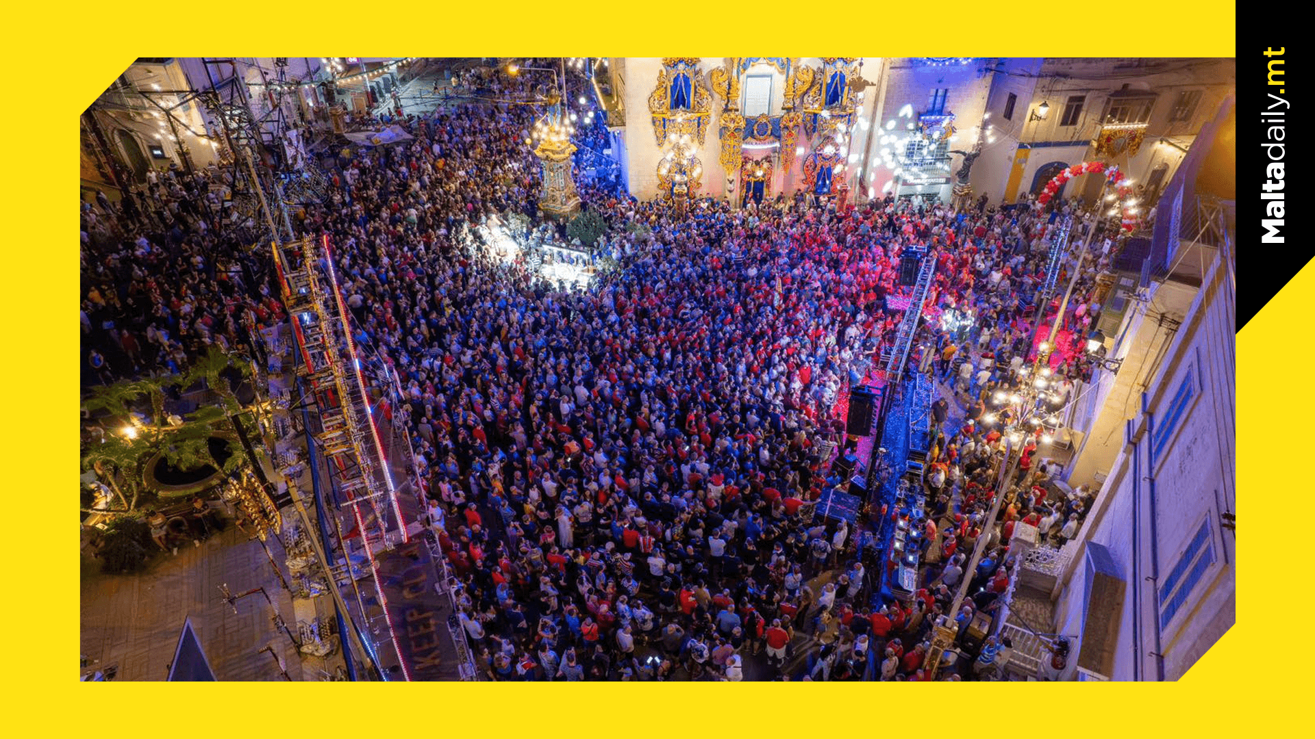 Naxxar Celebrate Feast Earlier Due To Storm Forecast
