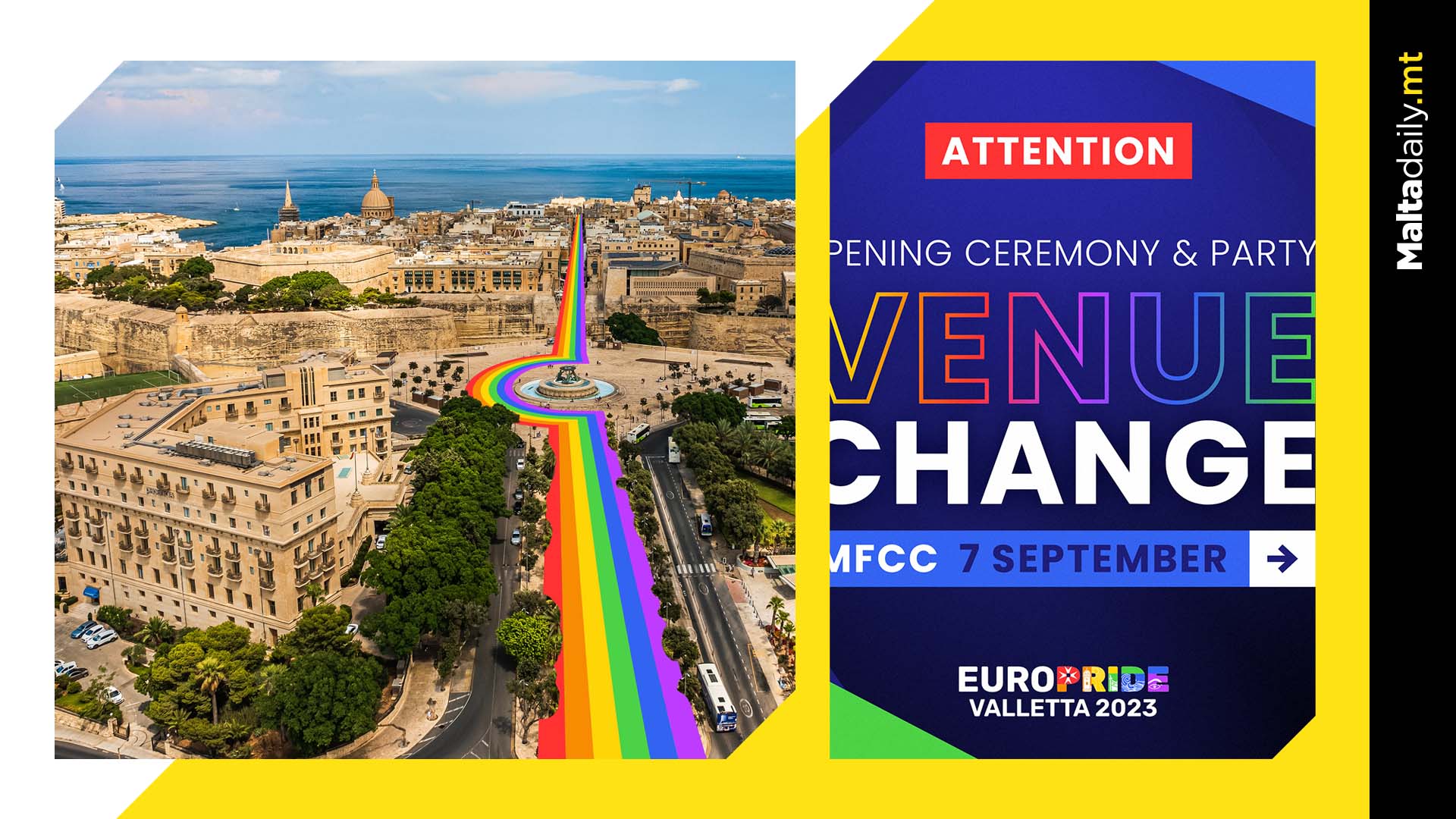 EuroPride Venue Change Due To Bad Weather