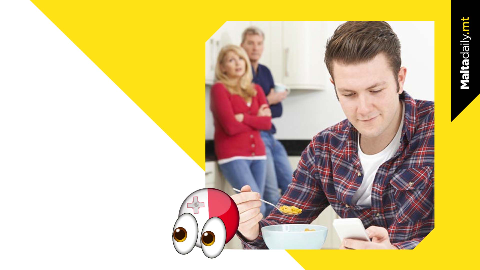 Maltese Among Europe’s Most Likely To Leave Parents Home Late