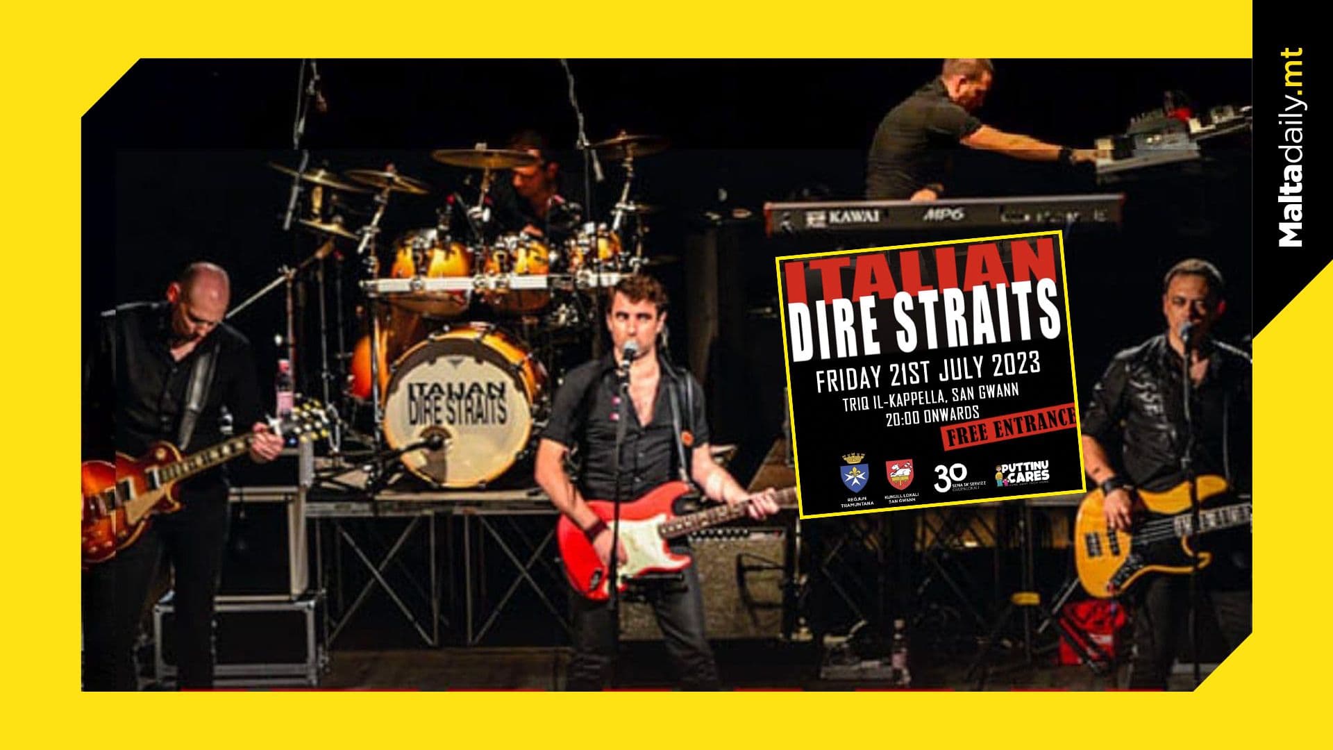 Europe’s Best Dire Straits Tribute Band in San Gwann