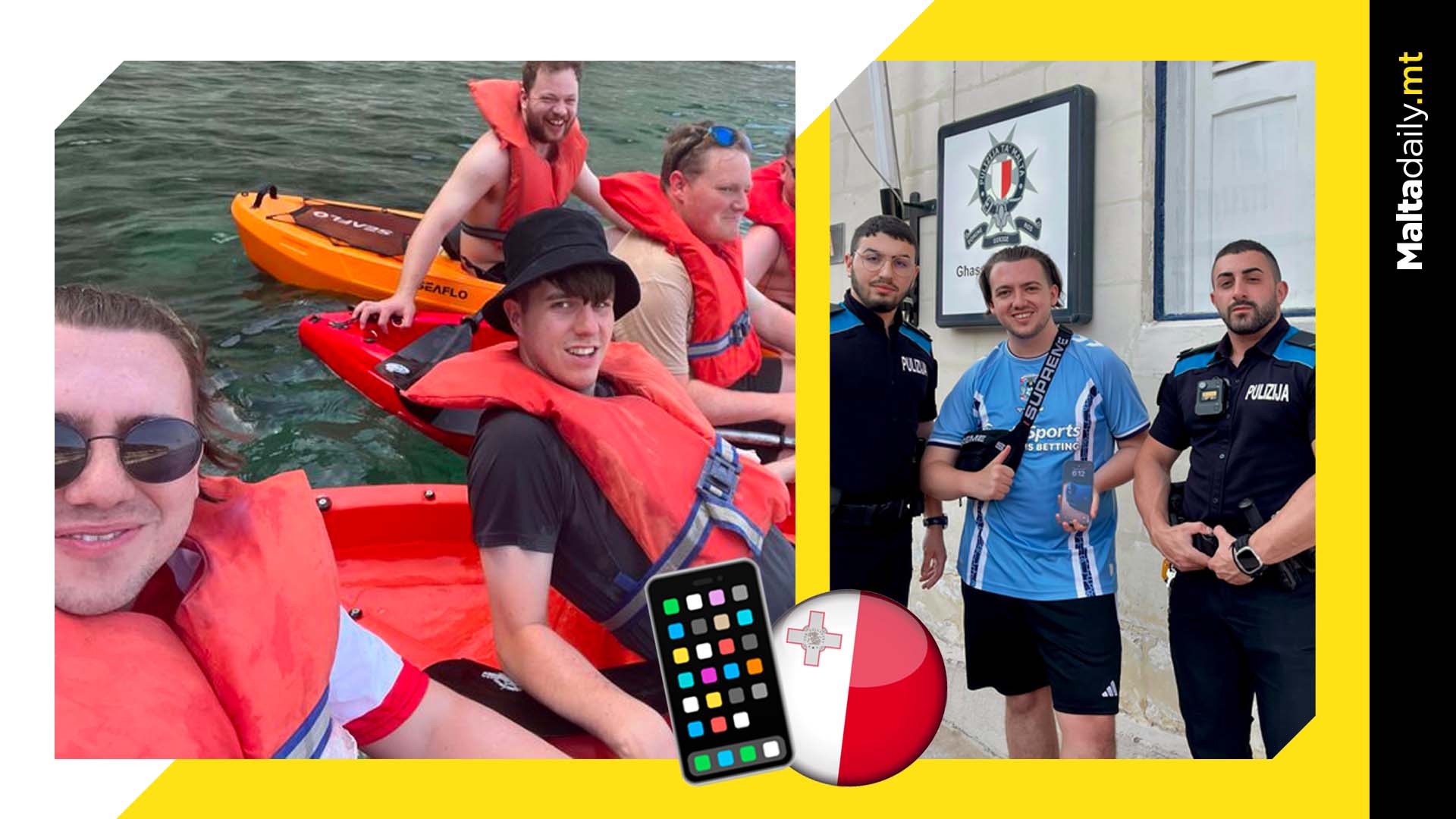 Tourist Returns To Malta To Reunite With Lost iPhone