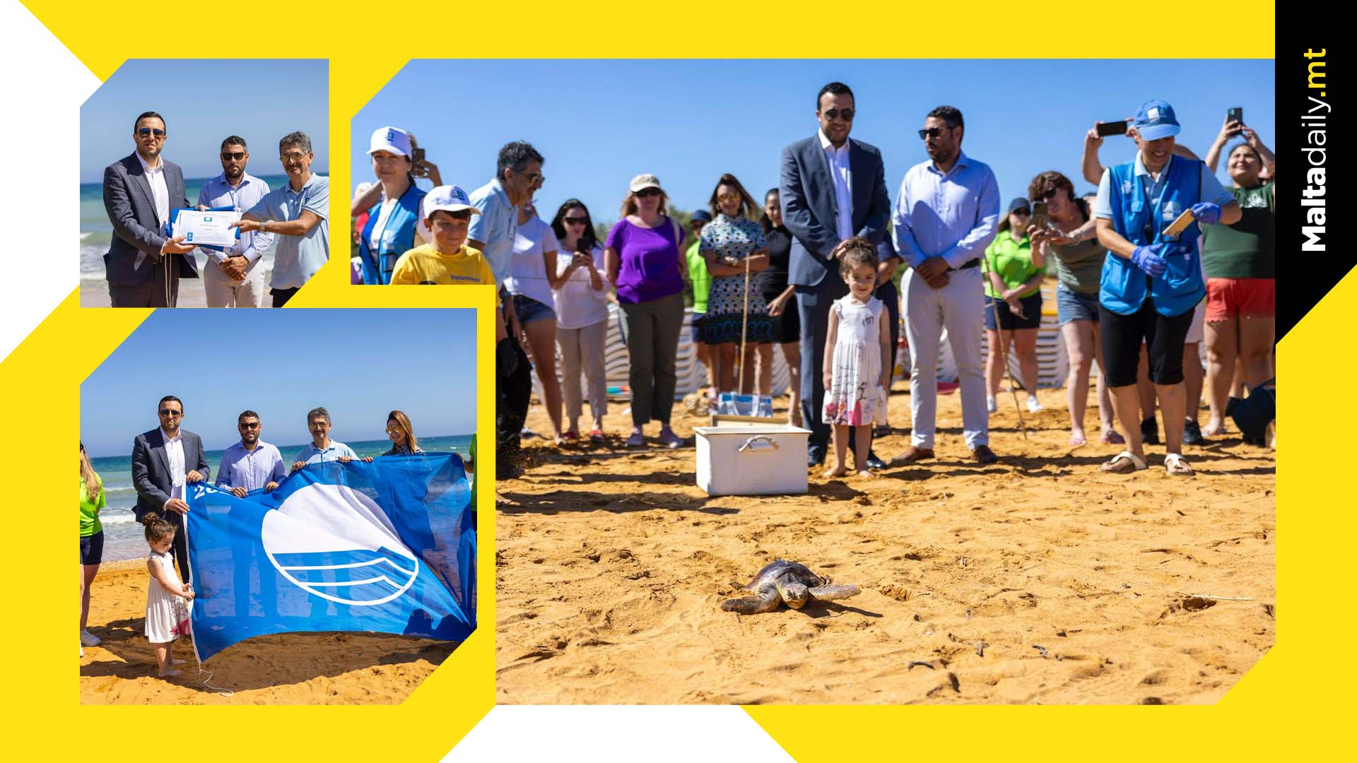 3 Gozitan Bays Take Blue Flag Award For Another Year