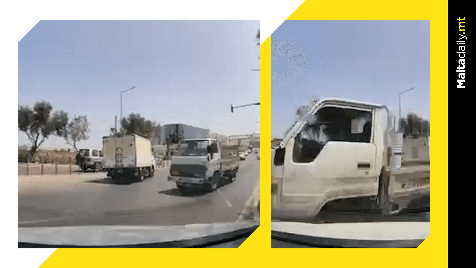 Disaster Averted After Reckless Driver Ignores Red Lights