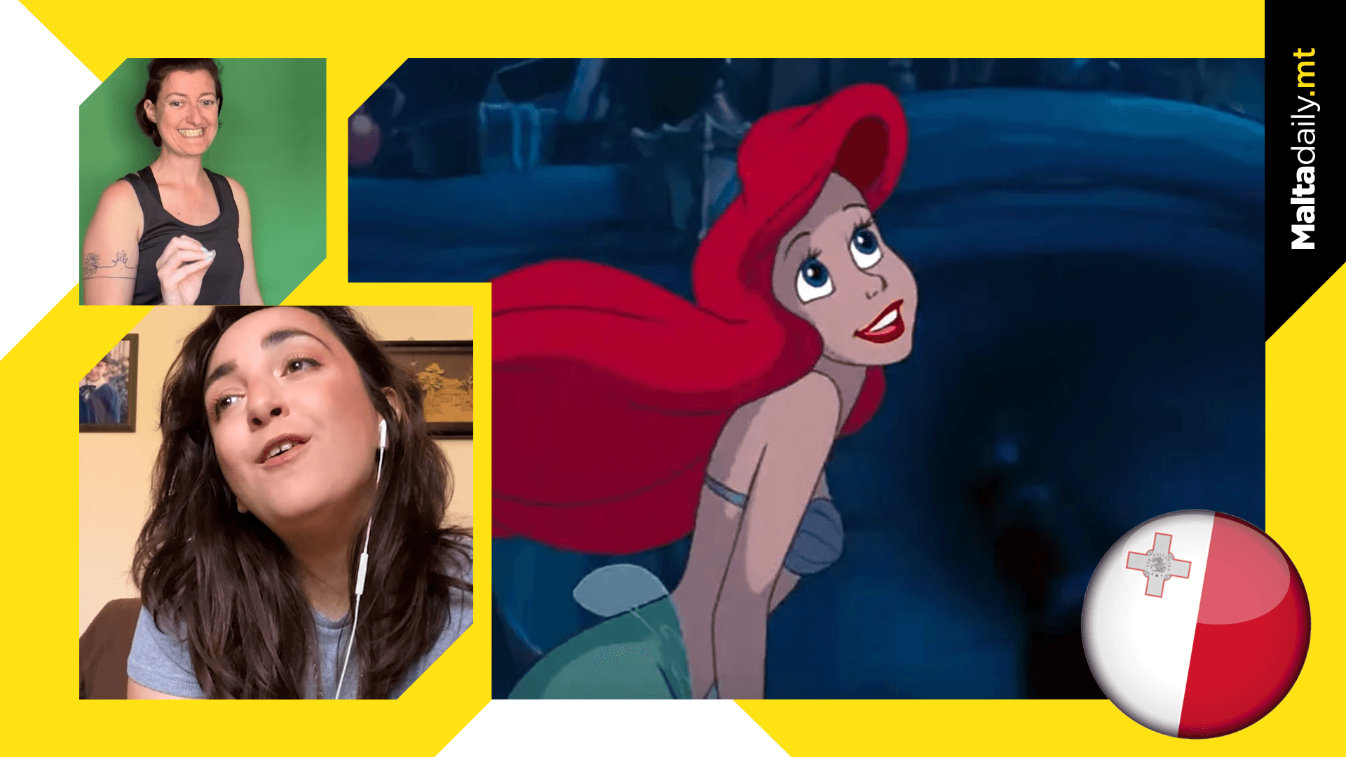 Little Mermaid Song In Maltese And Sign Language
