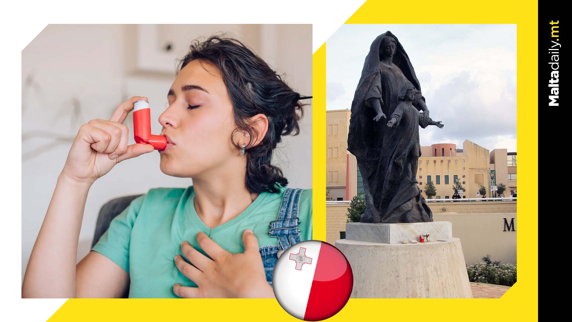 Asthma attacks more common for Malta’s central residents