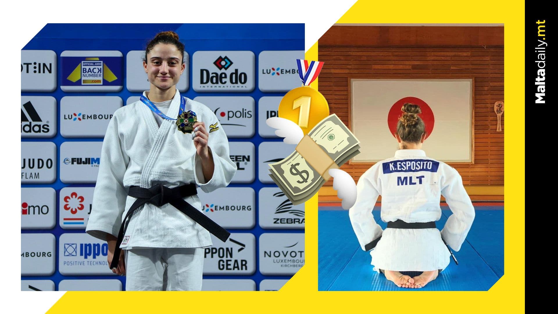 Malta’s Katryna Esposito claims gold & secures €10,000 bonus at Small States Games