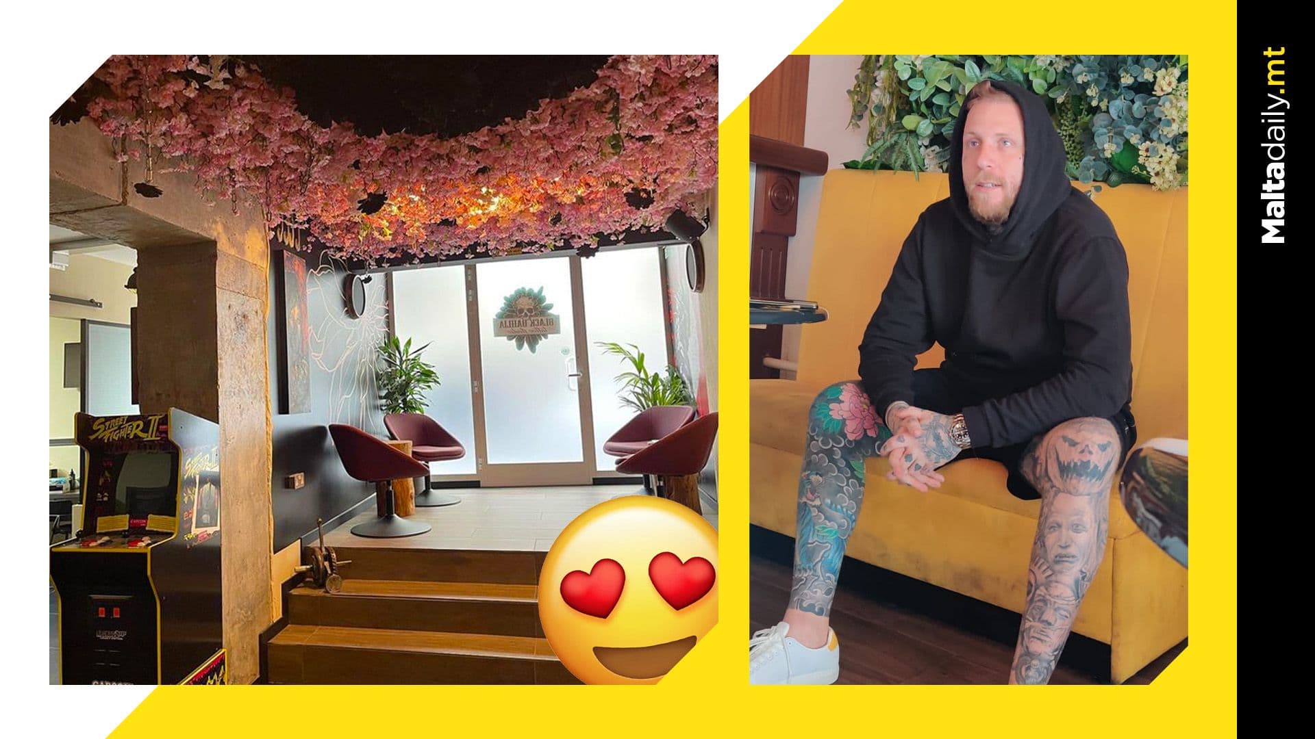 Beloved local chef Daniel B. C. opens new tattoo studio in Msida