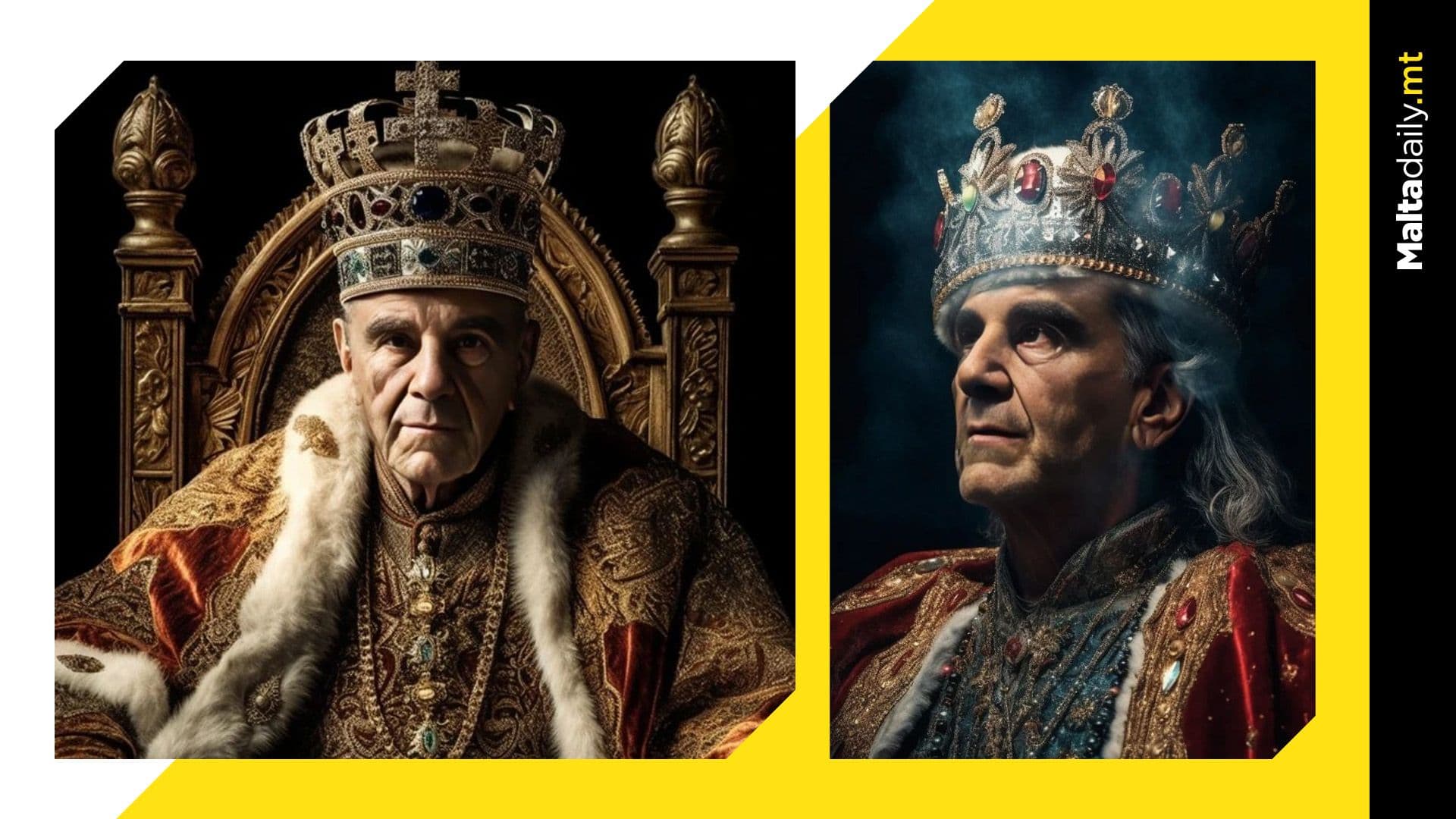 President George Vella reimagined as King of Malta in new AI images