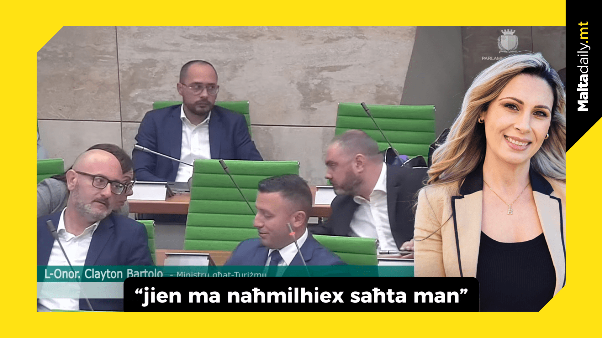 “Din ma naħmiliex saħta man” Minister Bartolo apologises after parliament microphone incident
