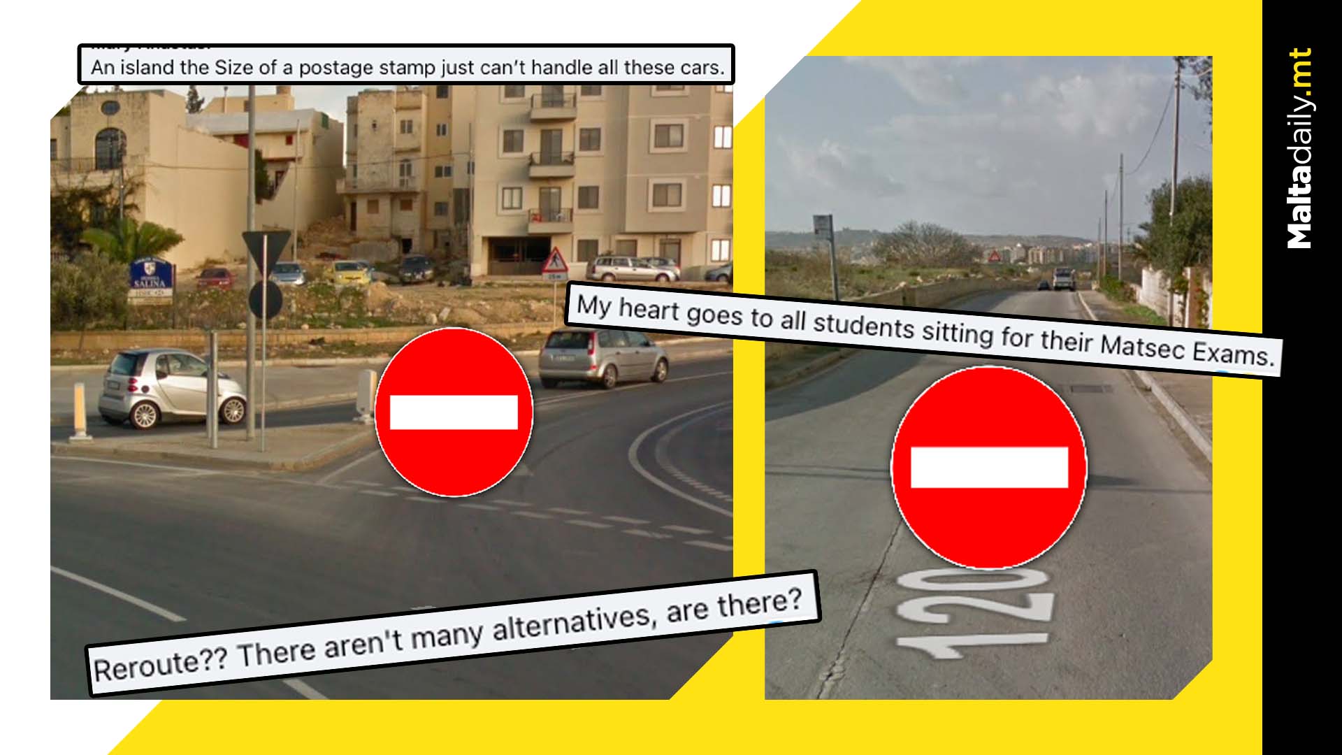 Heavy traffic near Salini and Kennedy Grove: social media rage