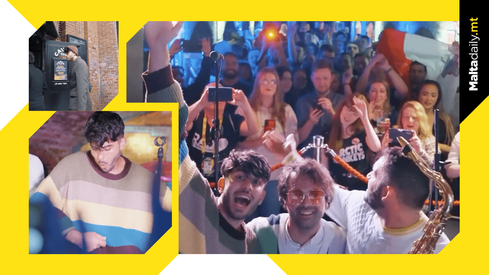 A glimpse at The Busker’s performance at the iconic Cavern Club