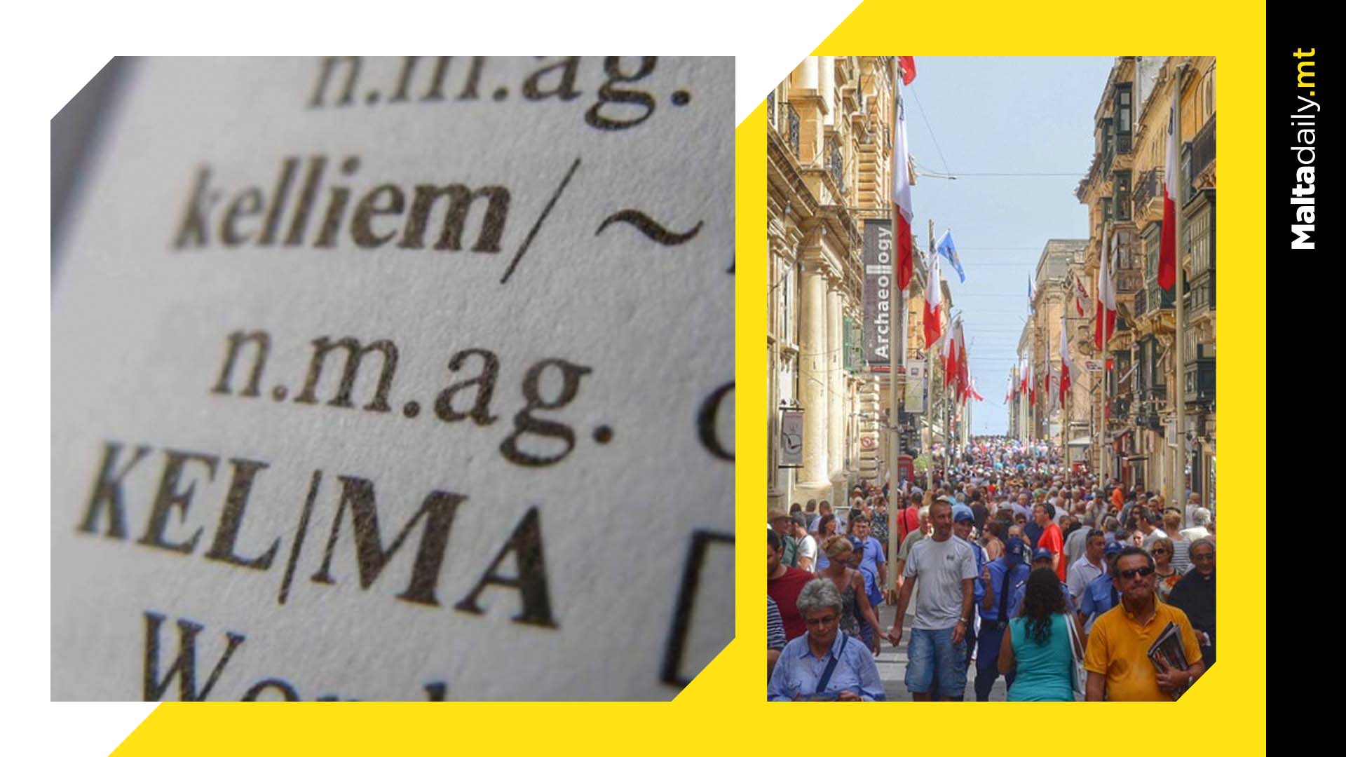 Maltese considered primary language by 97% of Maltese