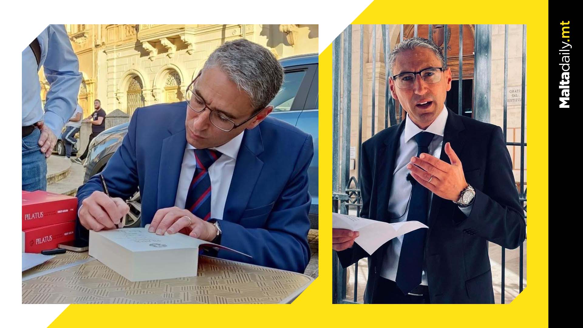 Repubblika head Robert Aquilina pens letter seeking police protection
