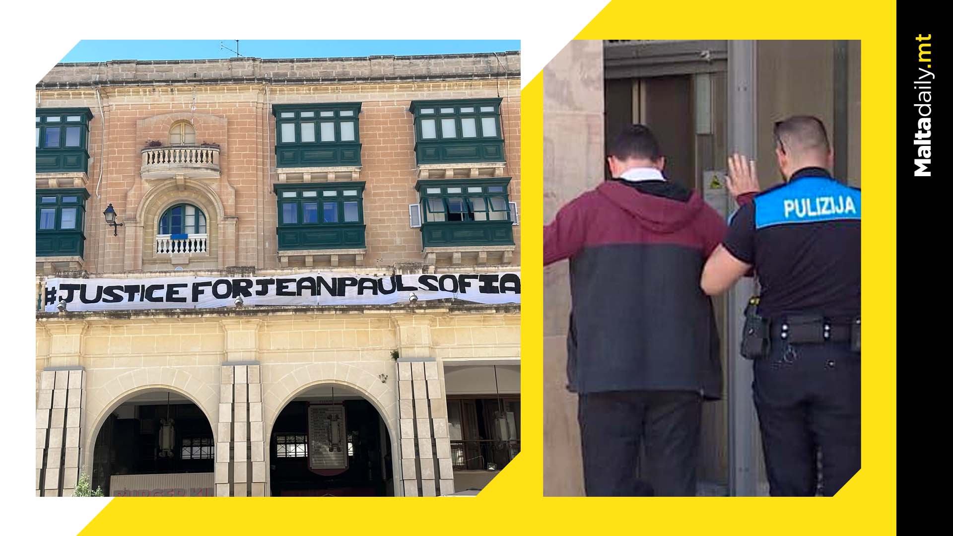 Youth protesting for Jean Paul Sofia escorted away by police