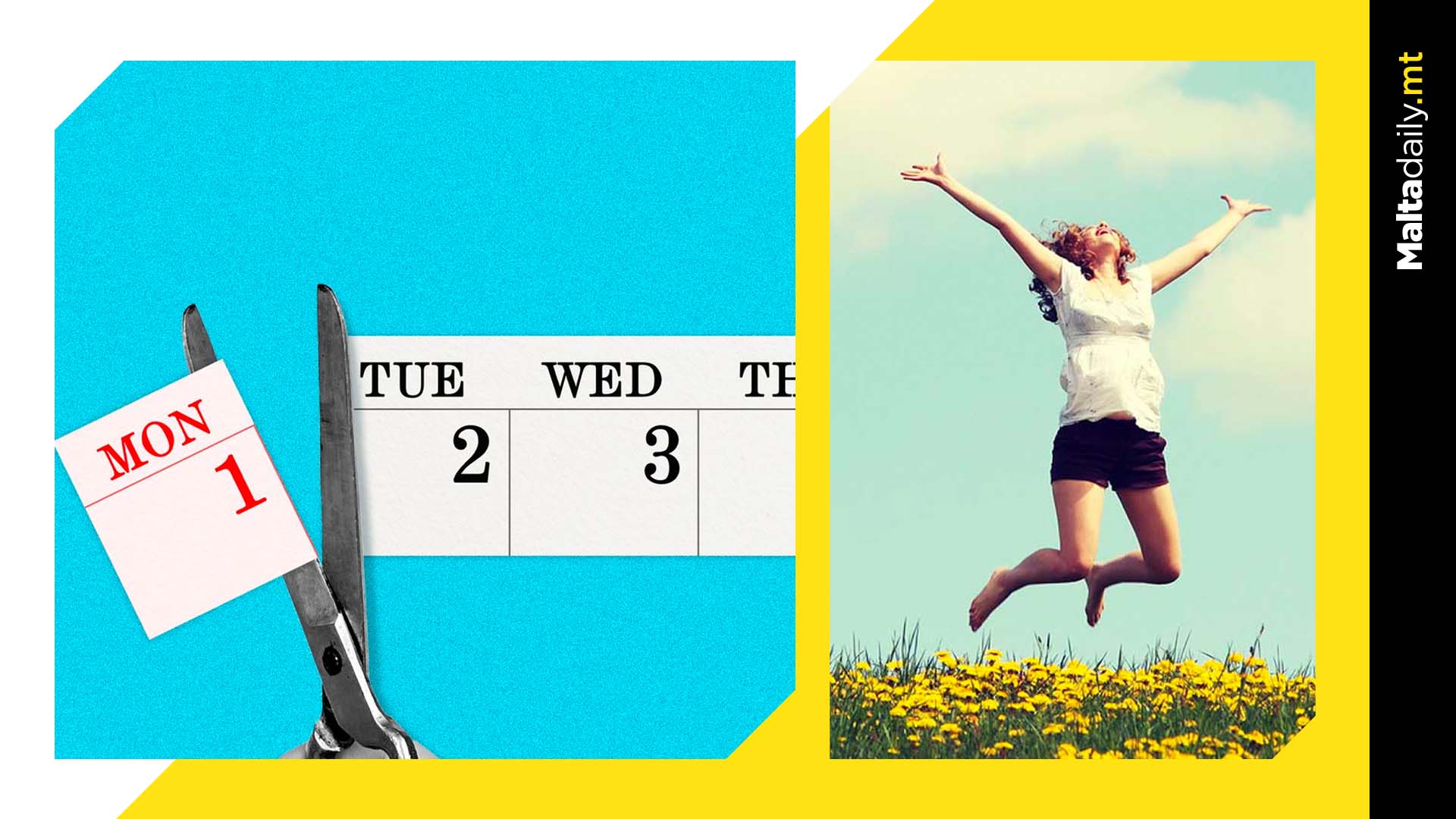 A four day work week could be better for your health, study suggests